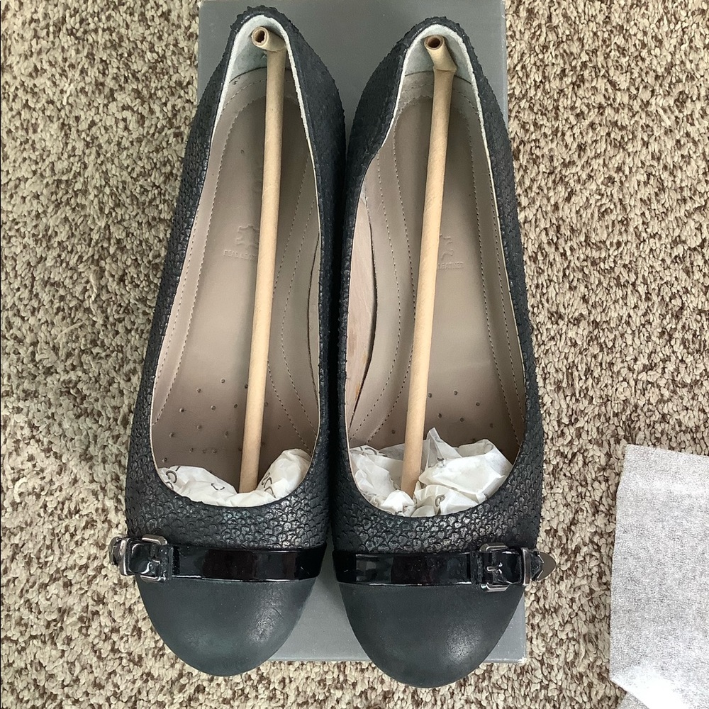 Ladies Ecco ballerina flat